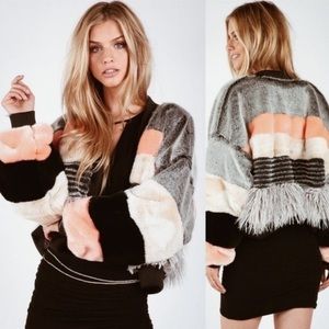 Young Fabulous & Broke Tokyo Faux Fur Jacket